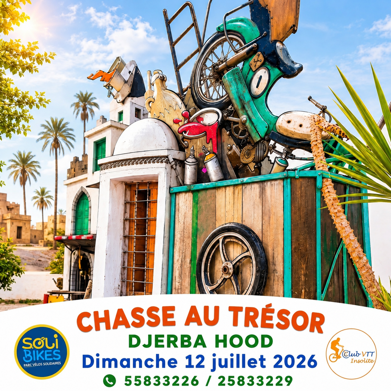 sortie Djerba Hood "chasse au trésor"